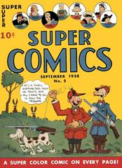 Super Comics #5 (1938) Comic Books Super Comics Prices