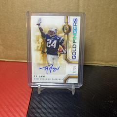 Ty Law [Platinum] Football Cards 2022 Panini Gold Standard Fingers Autographs Prices