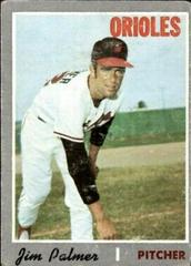 Jim Palmer #449 Baseball Cards 1970 Topps Prices