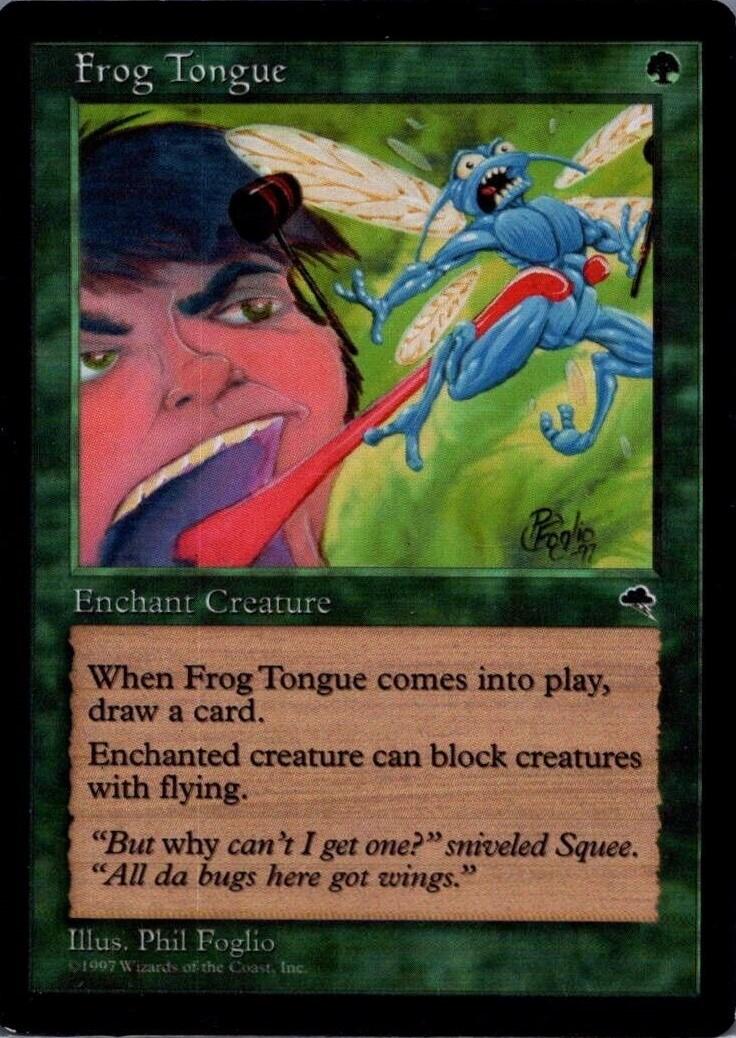 Frog Tongue [Misprint] Magic Tempest