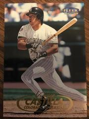 Vinny Castilla #255 Baseball Cards 1998 Fleer Prices