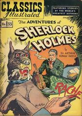 The Adventures of Sherlock Holmes #33 (1948) Comic Books Classics Illustrated Prices