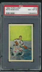 Pete Babando #16 Hockey Cards 1952 Parkhurst Prices