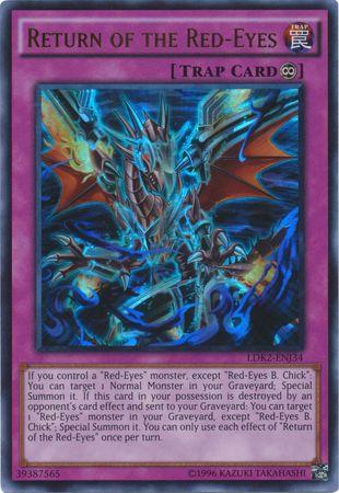 Return of the Red-Eyes LDK2-ENJ34 YuGiOh Legendary Decks II