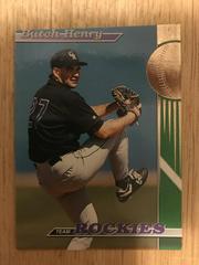 Butch Henry #24 Baseball Cards 1993 Stadium Club Rockies Prices