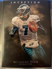 Michael Vick #40 Football Cards 2011 Topps Inception Prices