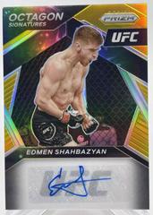 Edmen Shahbazyan [Gold] #OS-EMS Ufc Cards 2021 Panini Prizm UFC Octagon Signatures Prices
