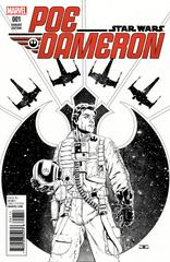 Star Wars: Poe Dameron [Cassaday Sketch] Comic Books Poe Dameron Prices