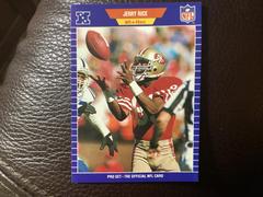 Jerry Rice #383 Football Cards 1989 Panini Score Prices