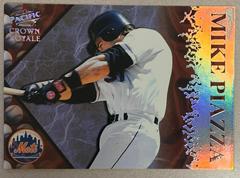 Mike Piazza [Pillars of the game] #15 Baseball Cards 1998 Pacific Crown Royale Prices