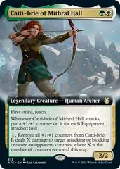 Catti-brie of Mithral Hall [Extended Art] Magic Adventures in the Forgotten Realms Commander Prices