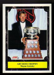 Wayne Gretzky [Art Ross Trophy] #427 Hockey Cards 1991 Score American Prices