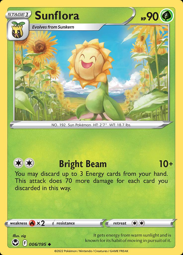 Sunflora #6 Prices | Pokemon Silver Tempest | Pokemon Cards