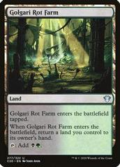 Golgari Rot Farm Magic Commander 2020 Prices