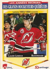 Claude Lemieux Hockey Cards 1993 Score Durivage Prices