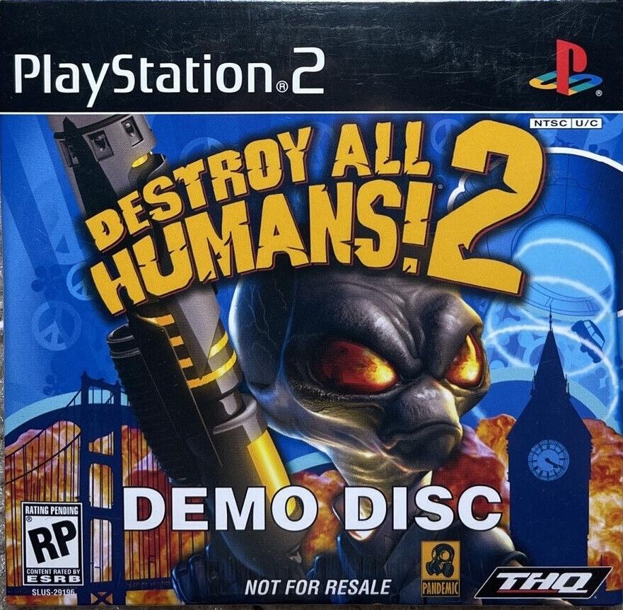 Destroy All Humans! 2 [Demo] Playstation 2