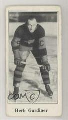 Herb Gardiner #63 Hockey Cards 1923 V128 Paulin's Prices
