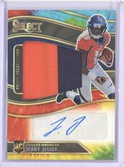 Jerry Jeudy [Tie-Dye Prizm] Football Cards 2020 Panini Select Prime Selections Signatures Prices