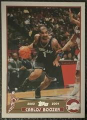 Carlos Boozer #91 Basketball Cards 2003 Topps Prices