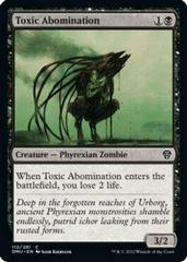 Toxic Abomination [Foil] #112 Magic Dominaria United Prices