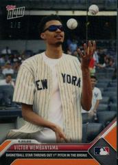 Victor Wembanyama [Orange] Baseball Cards 2023 Topps Now Prices