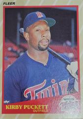 Kirby Puckett #33 Baseball Cards 1989 Fleer Superstars Prices