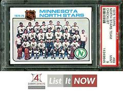 North Stars Team [Checklist] Hockey Cards 1975 Topps Prices