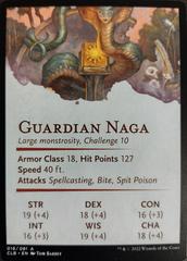 Guardian Naga [Art/Stat] Magic Commander Legends: Battle for Baldur's Gate Prices