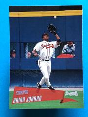 Brian Jordan #2 Baseball Cards 2000 Stadium Club Prices