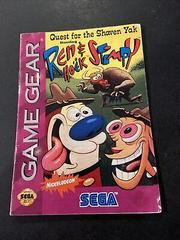 Quest For The Shaven Yak - Manual | Ren and Stimpy Quest for the Shaven Yak Sega Game Gear
