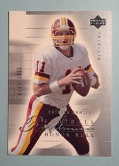 Patrick Ramsey #156 Football Cards 2002 Upper Deck Honor Roll Prices