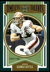 George Kittle [Green] #TT-4 Football Cards 2022 Panini Legacy Timeless Talents Prices
