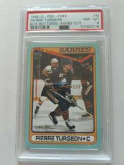 Pierre Turgeon #M Hockey Cards 1990 O-Pee-Chee Box Bottoms Hand Cut Prices