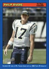 Philip Rivers [Blue] #148 Football Cards 2005 Bazooka Prices
