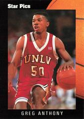 Greg Anthony Basketball Cards 1991 Star Pics Prices