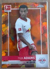 Tyler Adams [Orange] Soccer Cards 2020 Topps Chrome UEFA Champions League Sapphire Prices