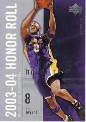 Kobe Bryant #35 Basketball Cards 2003 Upper Deck Honor Roll Prices