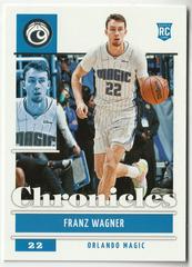 Franz Wagner #43 Basketball Cards 2021 Panini Chronicles Prices