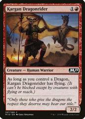 Kargan Dragonrider #297 Magic Core Set 2019 Prices