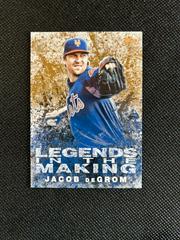 Jacob deGrom [Gold] #16 Baseball Cards 2018 Topps Legends in the Making Prices