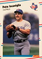 Pete Incaviglia #56 Baseball Cards 1988 Fleer Mini Prices