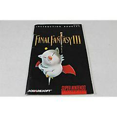Final Fantasy III - Manual | Final Fantasy III Super Nintendo