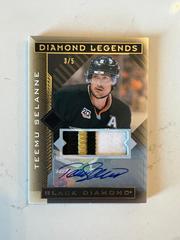 Teemu Selanne [Autograph] #BDL-TS Hockey Cards 2021 Upper Deck Black Diamond Legends Prices
