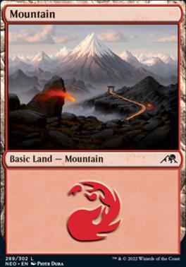 Mountain Magic Kamigawa: Neon Dynasty Commander