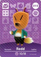 Redd #315 [Animal Crossing Series 4] Amiibo Cards Prices