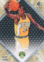Kevin Durant #61 Basketball Cards 2007 SP Rookie Edition Prices