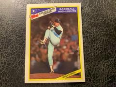 Roger Clemens Baseball Cards 1987 Topps Woolworth Highlights Prices