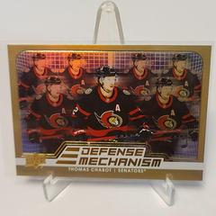 Thomas Chabot [Gold] Hockey Cards 2022 Upper Deck Defense Mechanism Prices