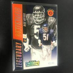 Dick Butkus [Gold] Football Cards 2018 Panini Contenders Legendary Prices