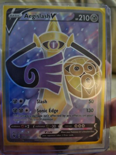 Aegislash V | Ungraded | Pokemon Vivid Voltage